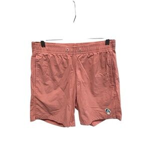 Bonobos stretch waist mens shorts 7 in salmon color size XS